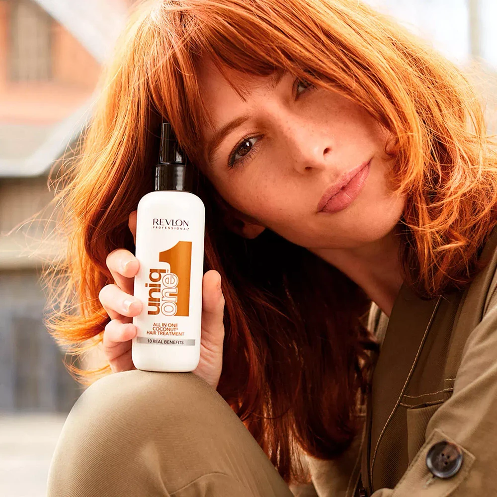 REVLON - UNIQ ONE | ALL IN ONE | COCONUT Hair Treatment / Traitement Capillaire 10 Bienfaits 150ml (5.1 oz)