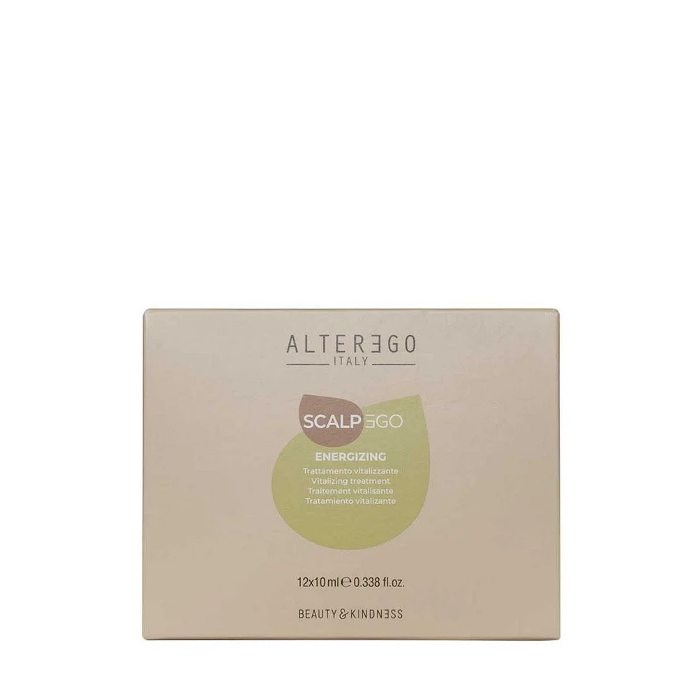 ALTER EGO - SCALPEGO | ENERGIZING Traitement Vitalisant 12x10ml (0.338 oz)