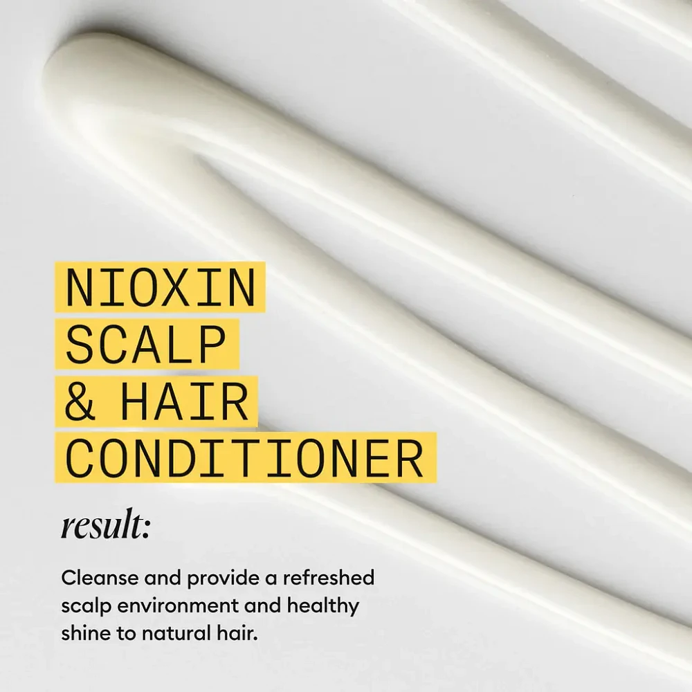 NIOXIN - SYSTÈME 1 Cheveux Naturels Légèrement Clairsemés | Revitalisant