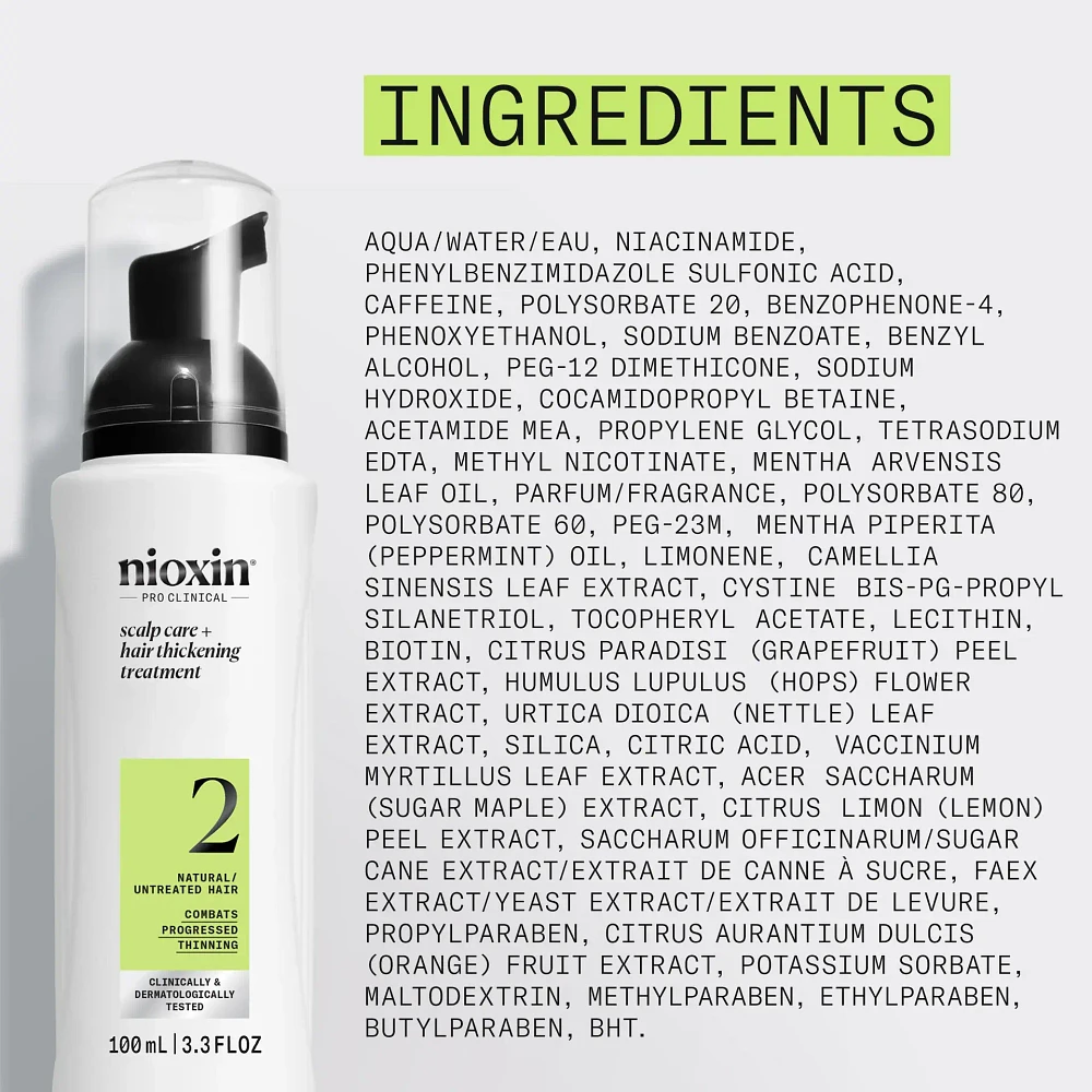 NIOXIN - SYSTÈME | 2 Cheveux Naturels