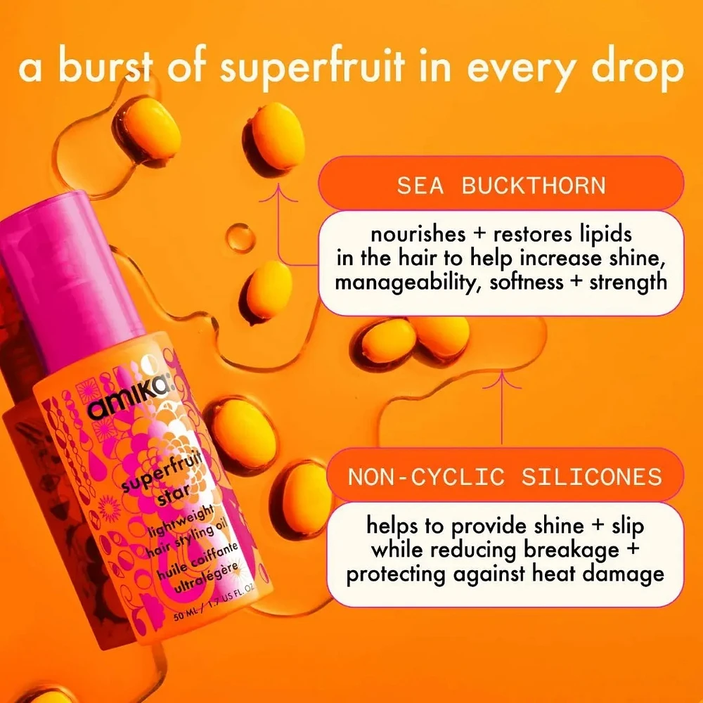 Superfruit Star | Huile Coiffante Ultralégère (50ml/1.7oz)