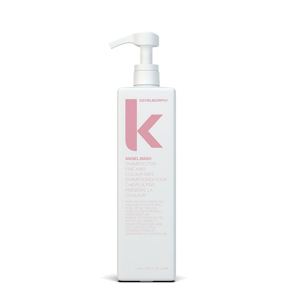 Volume | Angel.Wash Shampooing Réparateur pour Cheveux Fins Colorés