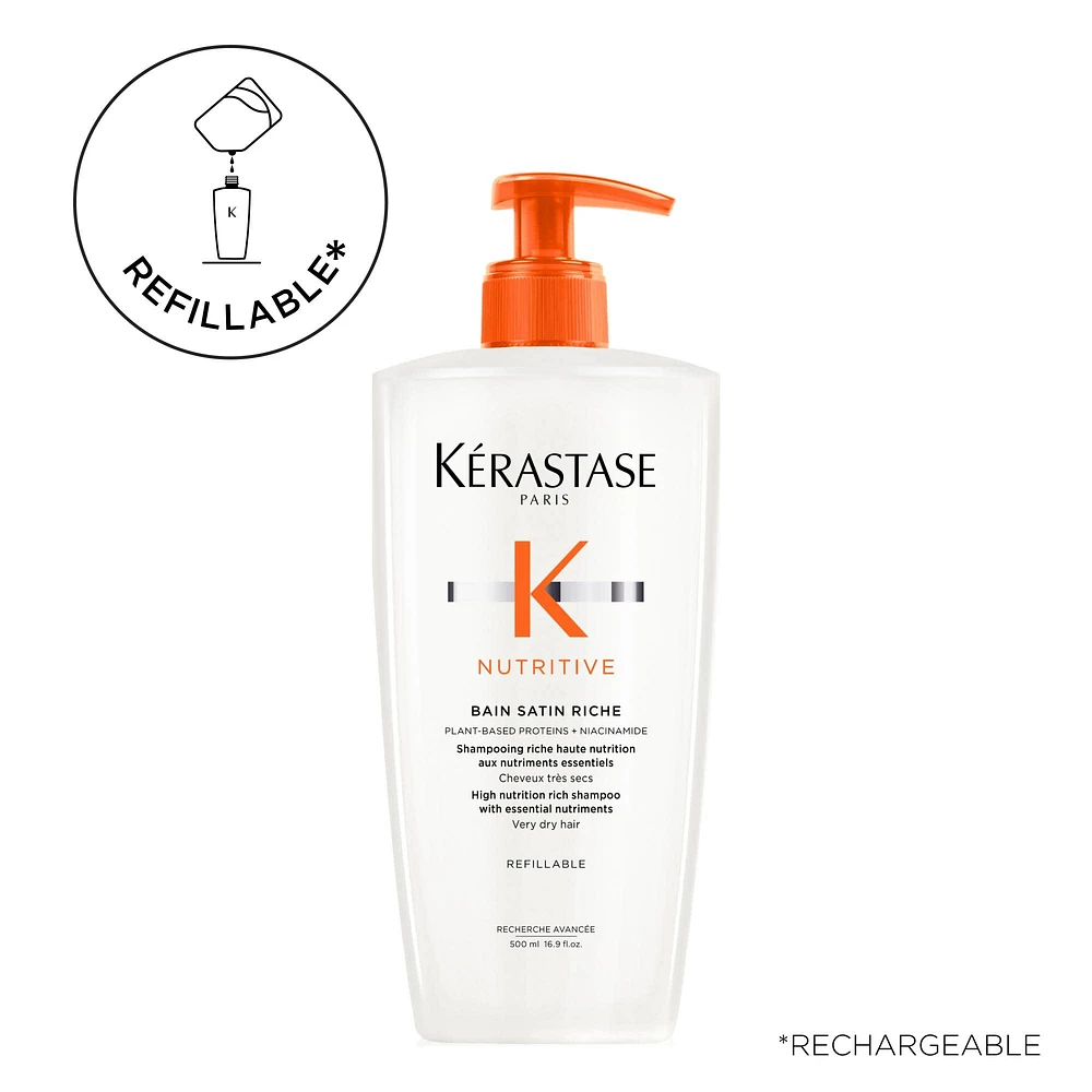 Nutritive | Bain Satin Riche (*500ml/16.9oz)