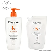 Nutritive | *Duo Éco-Recharge Bain Satin Riche (*500ml/16.9oz)