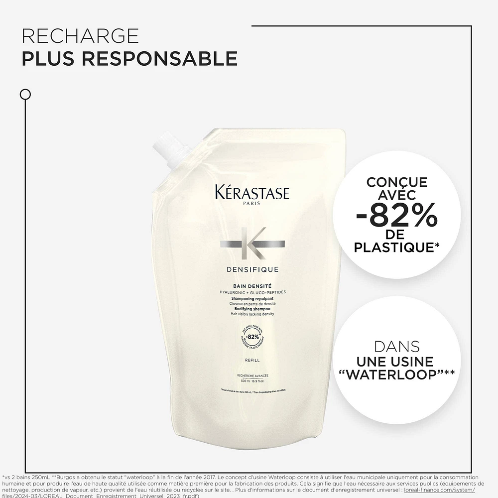 Densifique | *Duo Éco-Recharge | Bain Densité (*500ml/16.9oz)