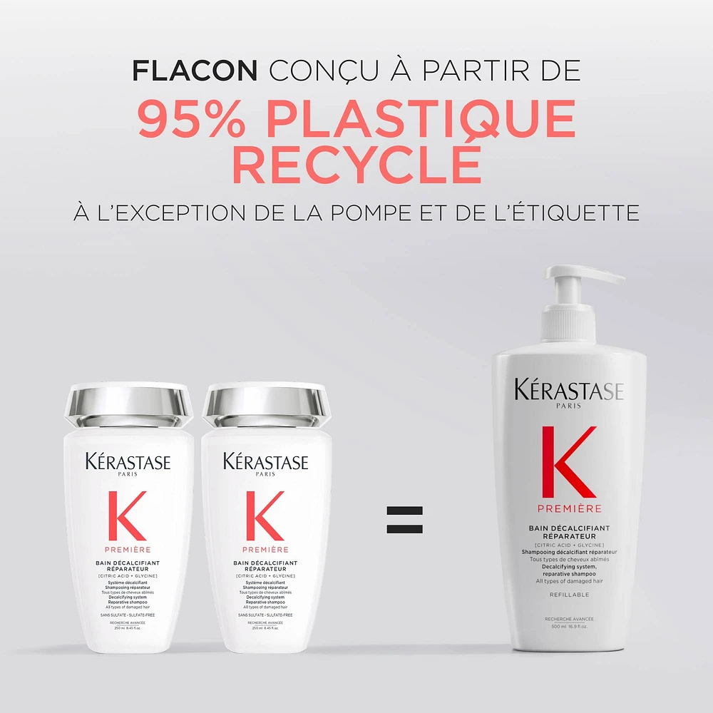 Premiere | *Duo Éco-Recharge | Bain Décalcifiant Réparateur (*500ml/16.9oz)
