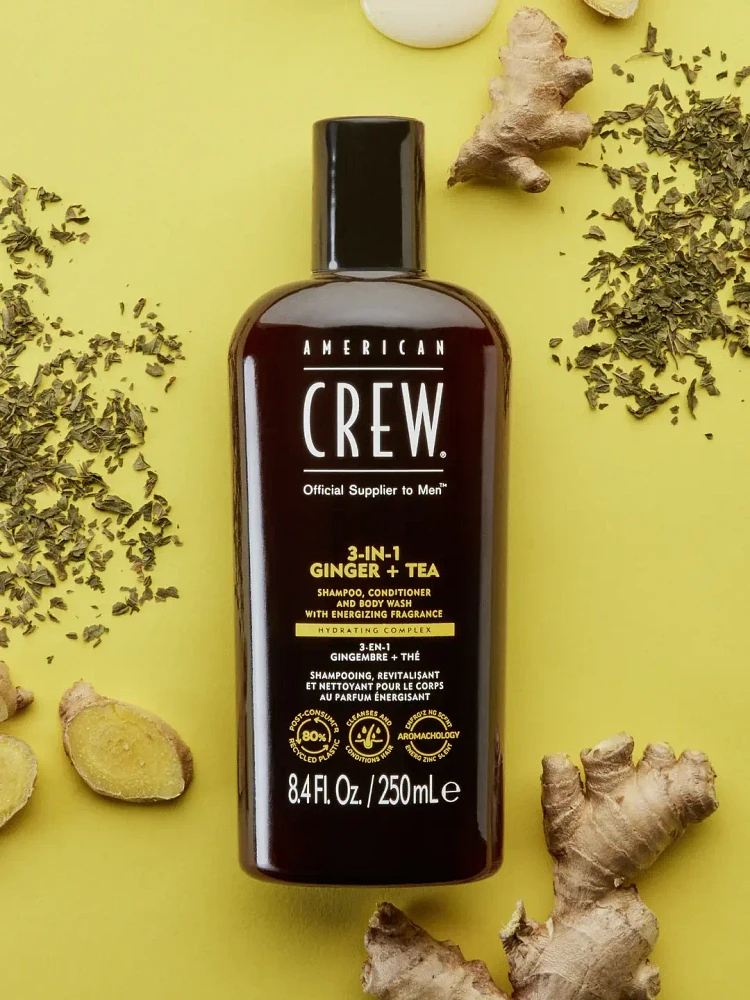 AMERICAN CREW - GINGER + TEA 3-IN-1
