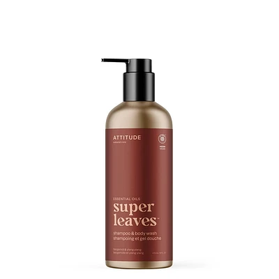 Super Leaves | Shampooing & Gel Douche | Bergamote & Ylang-Ylang