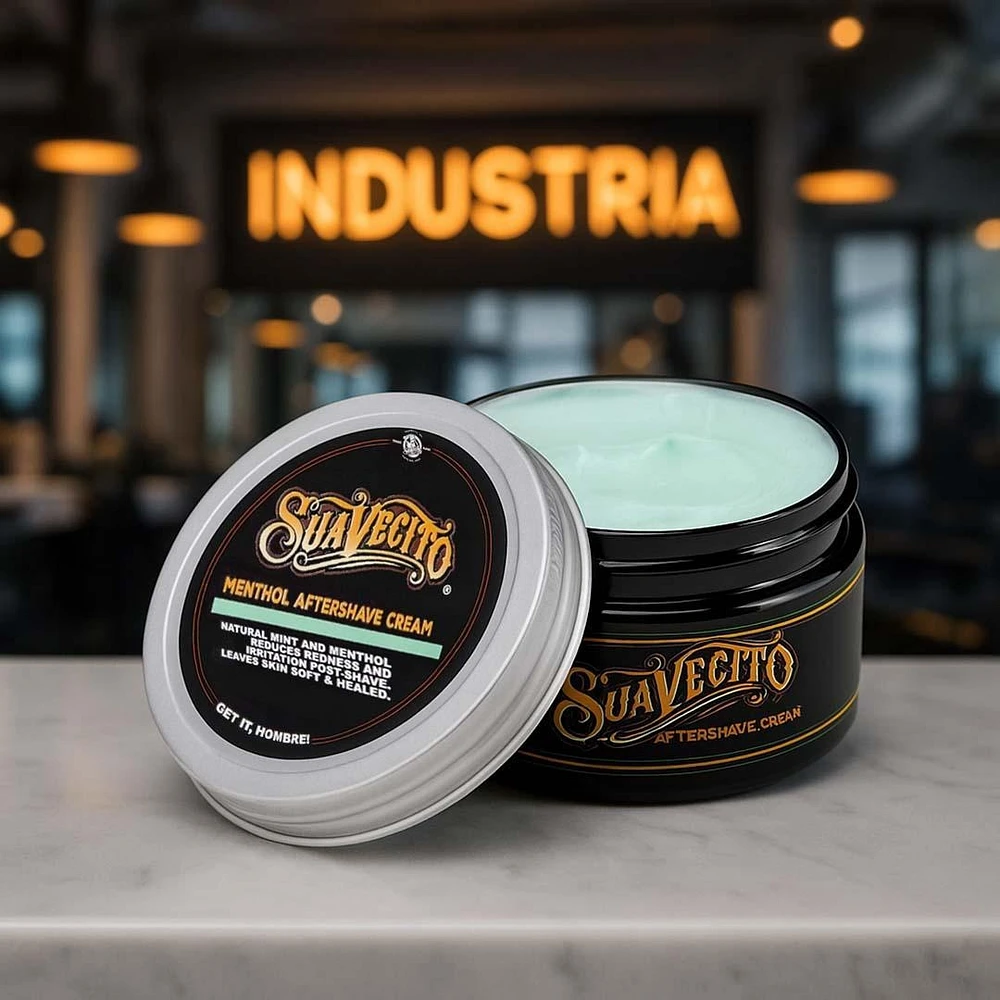 Menthol Aftershave Varnish Cream (240 ml / 8 oz) – Crème Après-Rasage Rafraîchissante Et Apaisante