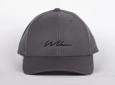 WLKN : Script Baseball Cap Charcoal O/S