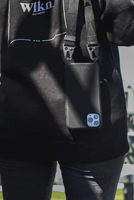Case 4U : Matte Black Strap and