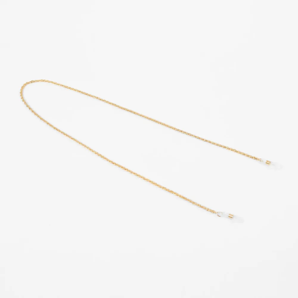 Hits : Thin Gold Glasses Chain