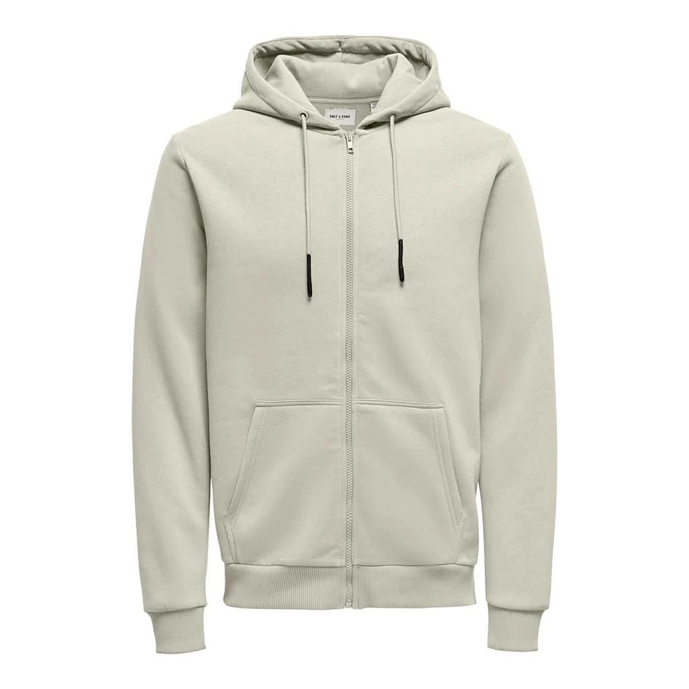 Only and Sons & : Full Zip Hoodie