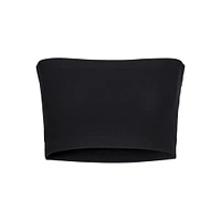 JJXX : Rib Tube Top - Black
