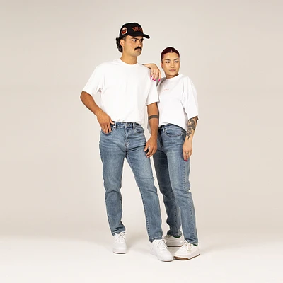 WLKN : Mookie Relaxed Fit Denim Pants, BL