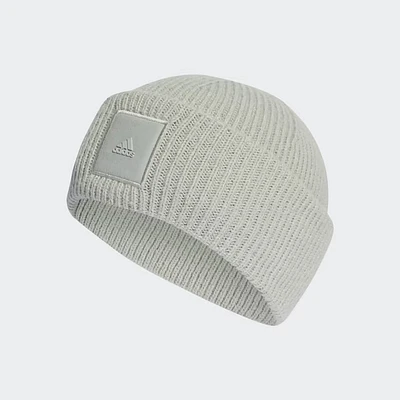 Adidas : Wide Cuff Beanie - Silver