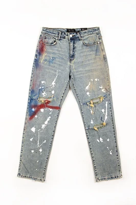 WLKN : Lary Kidd x The Brick Loose Fit Denim Pants