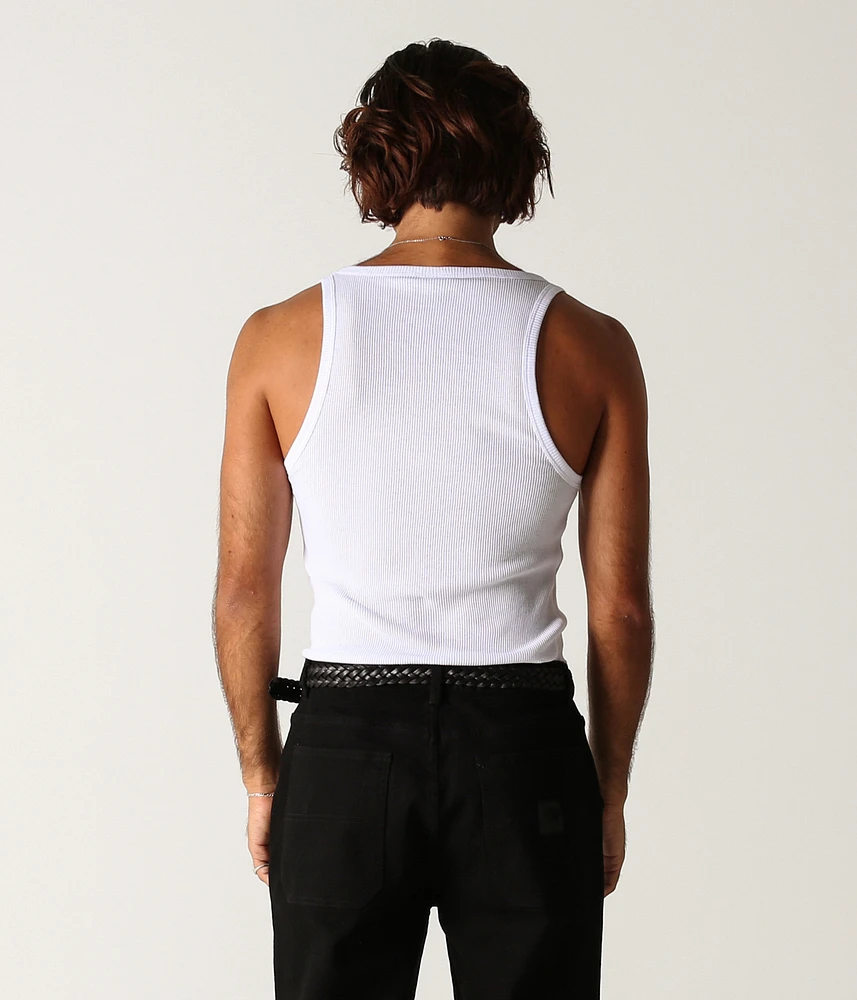 Former : Uniform Rib Singlet - Pack of 3