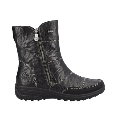 RIEKER Z7055-00 Mid-Boot (Double-Zip)