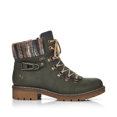 RIEKER Y9131-54 Lace Bootie (Cuff)