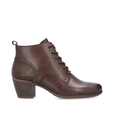 RIEKER Y2101-25 Lace Heel Bootie