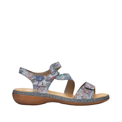 RIEKER 659C7-90 Velcro Sandal