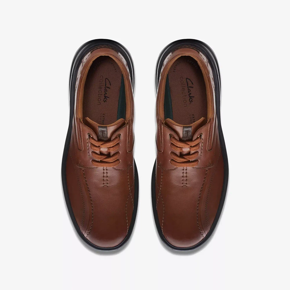 CLARKS Gessler Lace 26171541 TAN