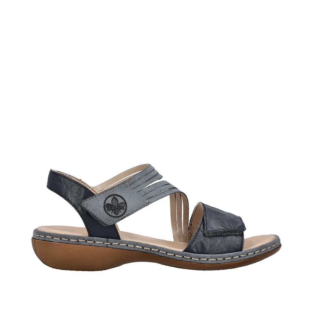 RIEKER 65964- Velcro Sandal (Thick Band