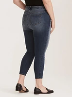 Premium Ultimate Stretch High-Rise Curvy Skinny Jeans - Medium Wash