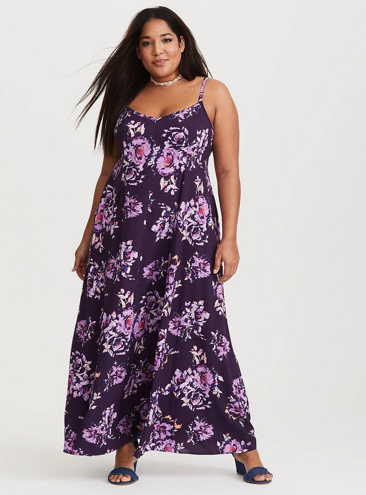 Trapeze Tank Maxi Dress