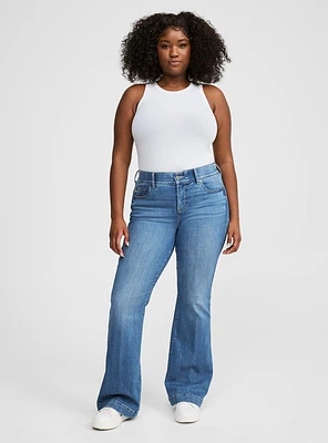 Bombshell Flare Premium Stretch High-Rise Jean