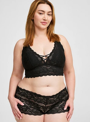 Mid-Rise Simply Lace Cheeky Panty