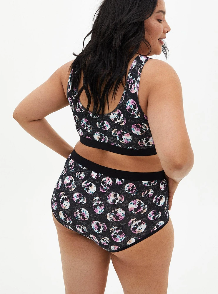 Mid-Rise Cotton Brief Panty