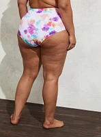 High-Rise Knot Front Swim Bottom
