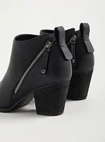 Side Zip Heel Bootie (WW