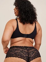 Lace Cheeky Panty With Open Gusset