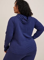 Cowl Neck Active Hoodie
