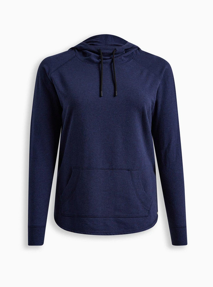 Cowl Neck Active Hoodie