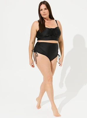 High-Rise Adjustable Side Swim Bottom