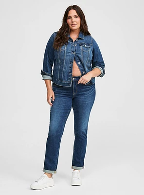 Perfect Boyfriend Mid-Rise Jean