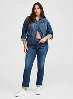 Perfect Boyfriend Mid-Rise Jean