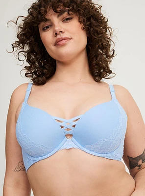 XO Plunge Push Up Bra