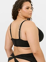 Shine Open Gusset Bow Panty