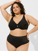 Shine Open Gusset Bow Panty