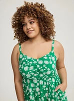Challis Skater Mini Dress