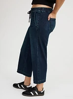 Crop Weekend Mid-Rise Wide Leg Jean
