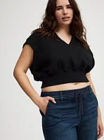 Crop Weekend Mid-Rise Wide Leg Jean