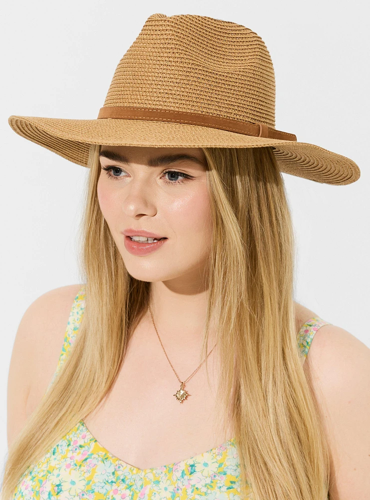 Straw Fedora