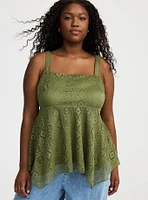 Hanky Hem Babydoll Tank