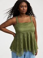 Hanky Hem Babydoll Tank
